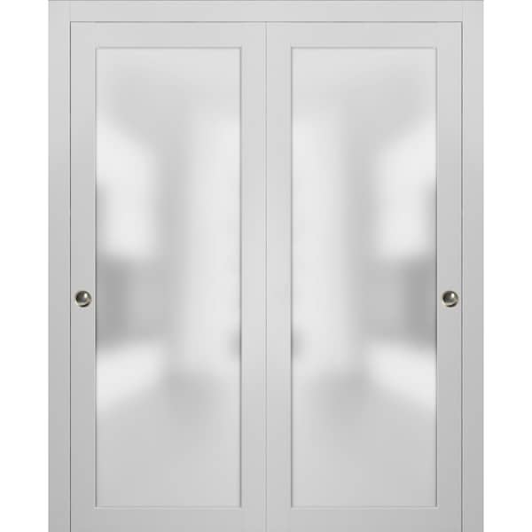 Sartodoors Barn Interior Door, 30" x 96", Light Brown PLANUM2102DBD-WS-72 - main